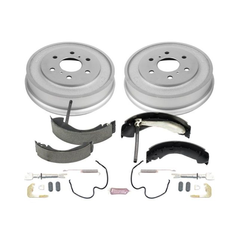 PSB Autospecialty Drum Kit - Power Stop 05-08 Chevrolet Silverado 1500 2WD Rear Autospecialty Drum Kit