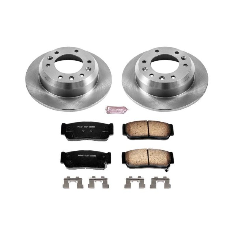 PSB Autospecialty Kit - Power Stop 2007 Hyundai Entourage Rear Autospecialty Brake Kit