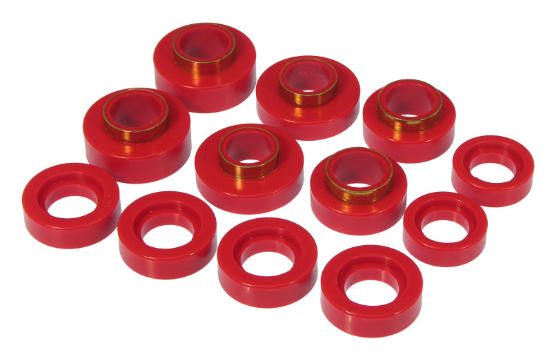 PRO Body/Subframe Bush - Red - Prothane 67-81 Chevy Camaro Body Mount - Red