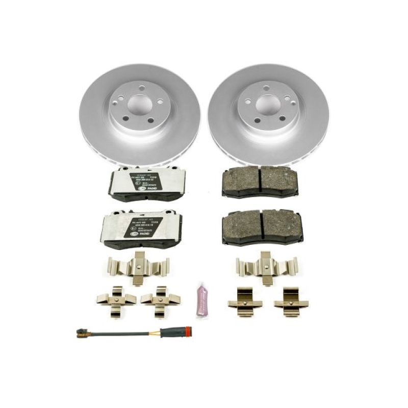 PSB Euro-Stop Kit - Power Stop 08-11 Mercedes-Benz CLS550 Front Euro-Stop Brake Kit