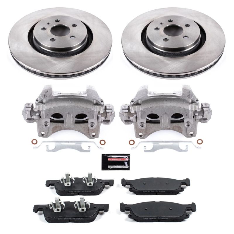 PSB Autospecialty Caliper - Power Stop 19-21 Lincoln Nautilus Front Autospecialty Kit w/Cals