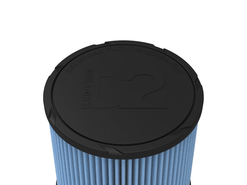 AFE Universal D2 Dura Dry Air Filter - aFe Magnum FORCE Intake Replacement Air Filter w D2 Dura-Dry Media 3-7/8in F x8in B x7in T x8in H