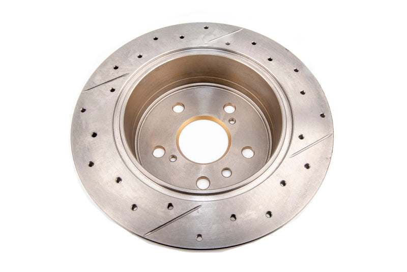 DBA Street Slot&Drill Rotors - DBA 13-18 Lexus ES300h Rear Drilled & Slotted Street Series Rotor