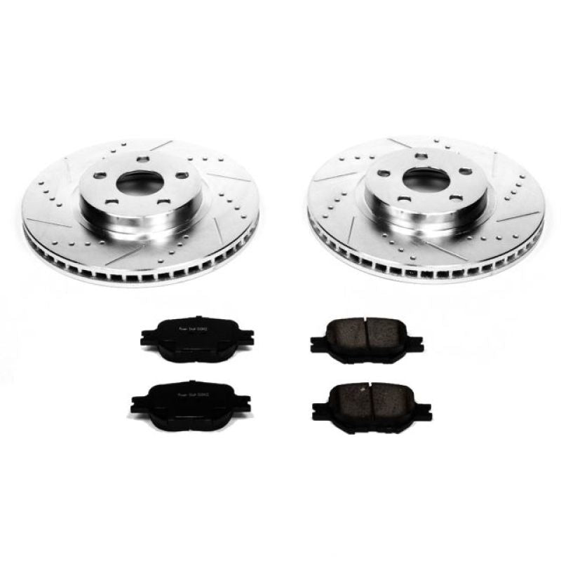 PSB Z23 Evolution Kit - Power Stop 05-10 Scion tC Front Z23 Evolution Sport Brake Kit
