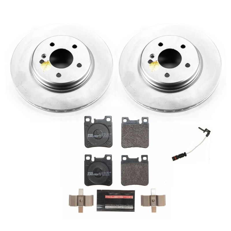 PSB Euro-Stop Kit - Power Stop 99-02 Mercedes-Benz E55 AMG Rear Euro-Stop Brake Kit
