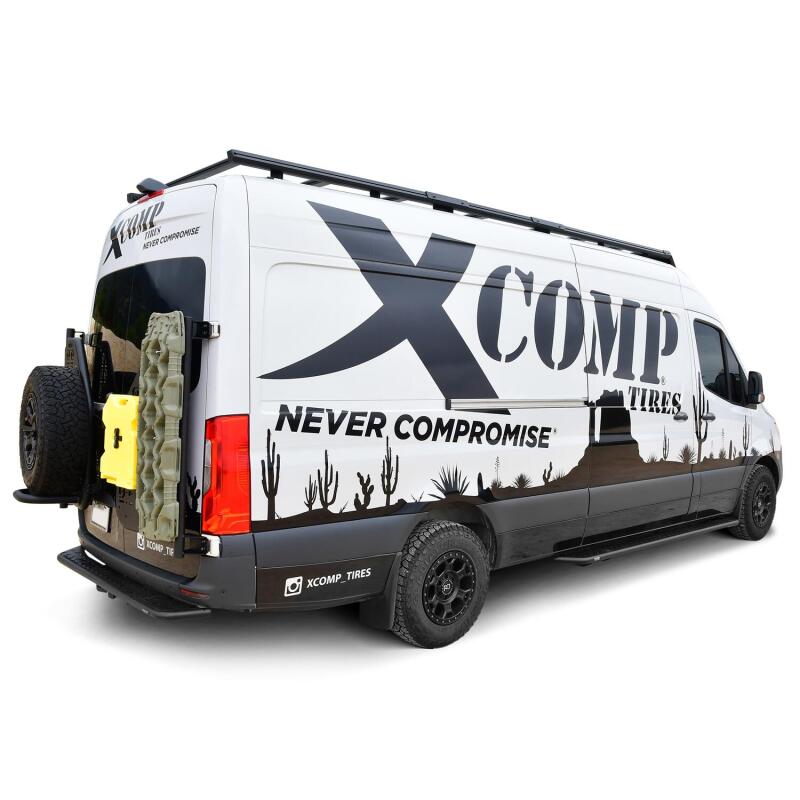 WES Nerf Bars - Outlaw - Westin 07-23 Mercedes-Benz Sprinter w/ 144in. Wheelbase Outlaw Nerf Step Bars - Textured Black