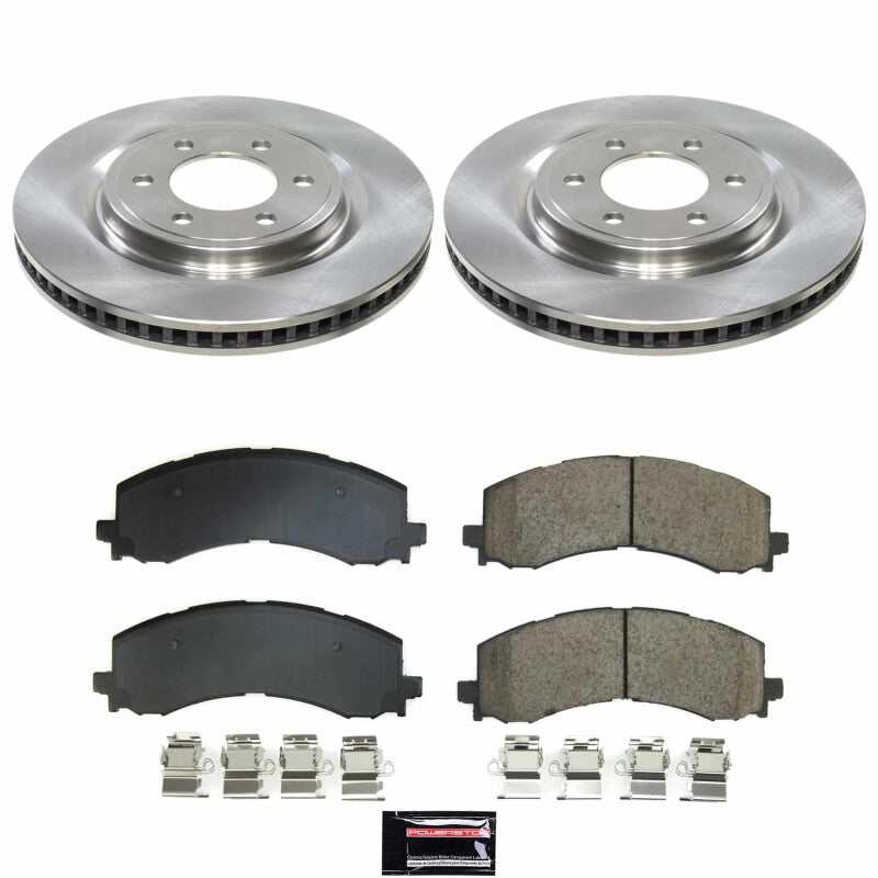 PSB Autospecialty Kit - Power Stop 22-23 Ford F-150 Lightning Front Autospecialty Brake Kit