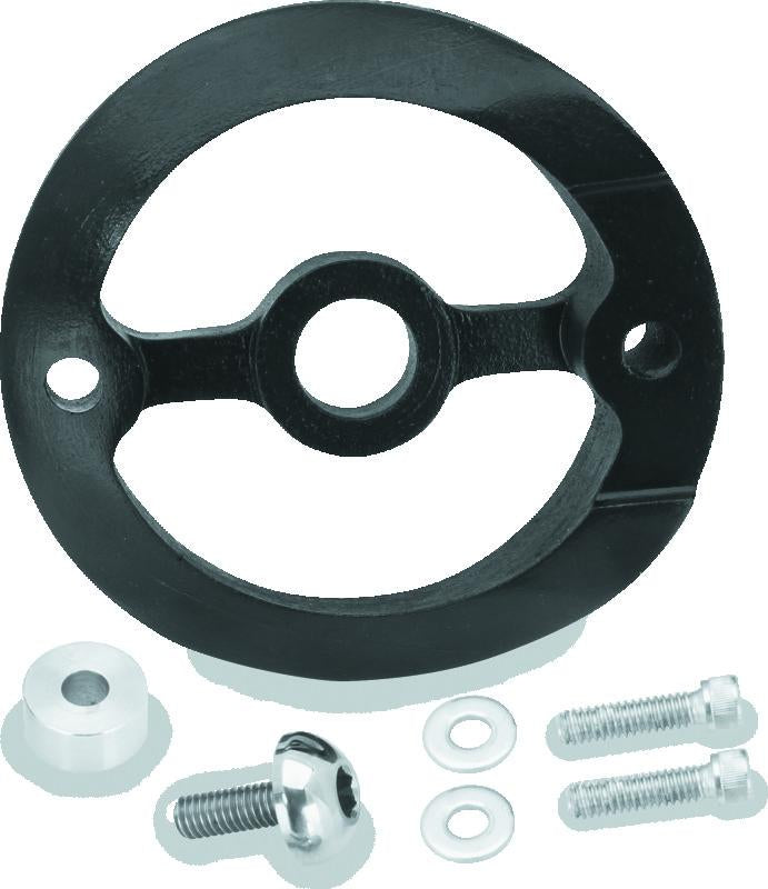 SSC Air Cleaner Kits - S&S Cycle S&S Stealth Air Cleaner Adapter for Stock Rushmore Cover