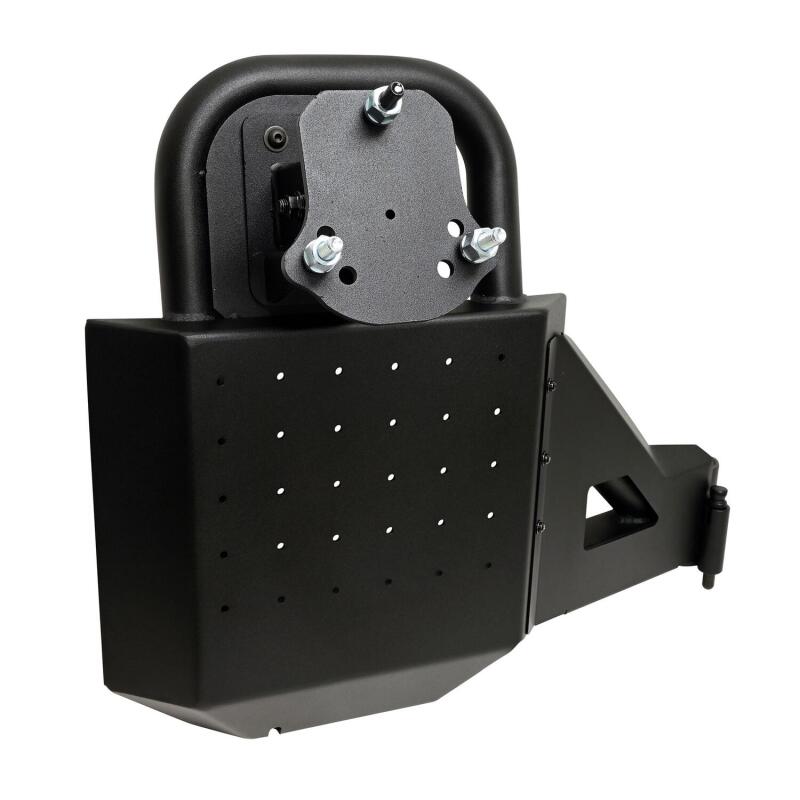 WES XTS Bumpers - Westin 18-25 Wrangler JL Accessory For XTS Rear - P/S Swingout - Tex. Blk