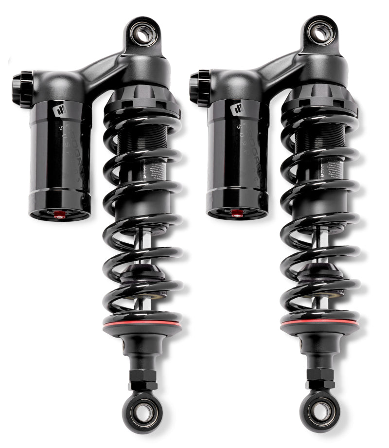 PGR 990 Shocks - Progressive Harley Sportster 990 Series Shocks 13.0in - Black