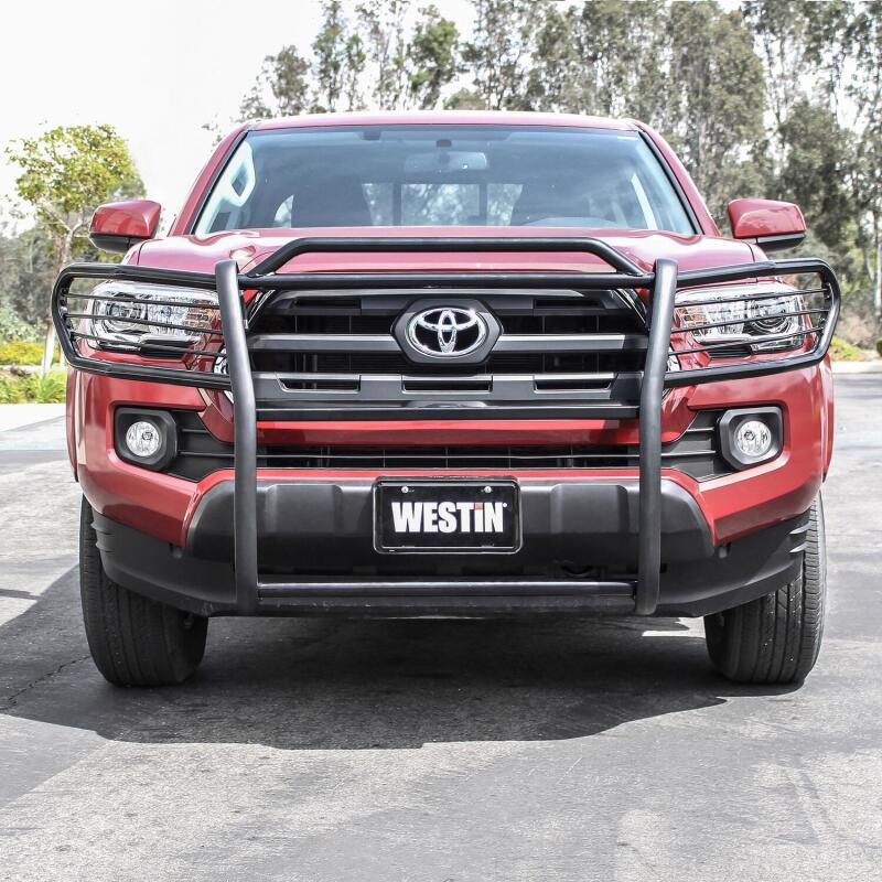 WES Sportsman Grille Guards - Westin 2016-2018 Toyota Tacoma Sportsman Grille Guard - Black