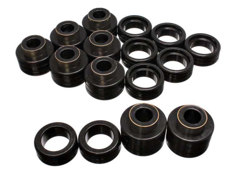 ES Body Mounts - Black - Energy Suspension Chevy Xtra Cab 2&4Wd Body Mts - Black