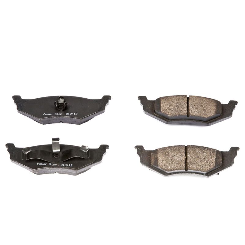 PSB Z16 Evolution Brake Pads - Power Stop 99-04 Chrysler 300M Rear Z16 Evolution Ceramic Brake Pads