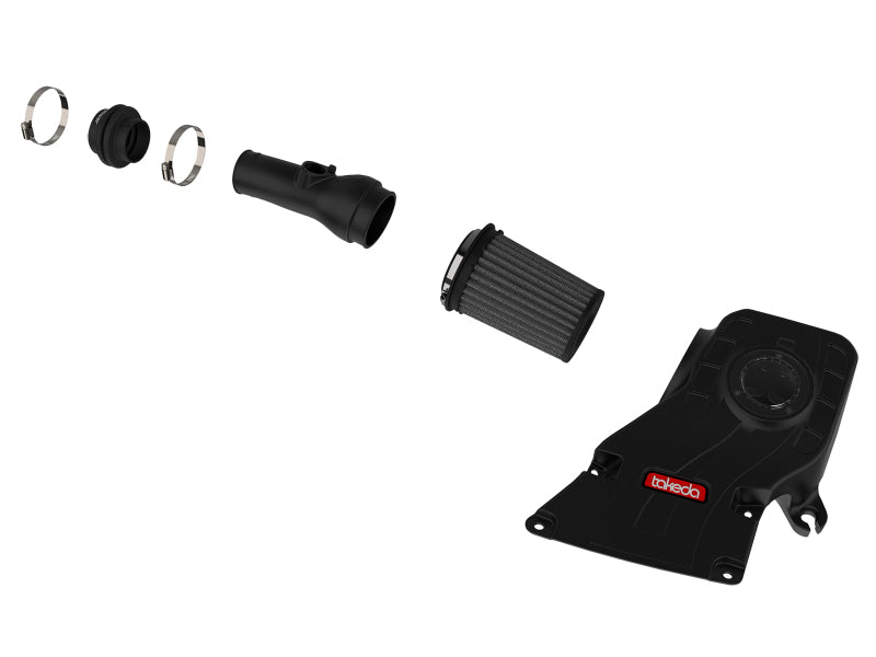 AFE Takeda Momentum Intake - aFe Takeda Momentum Pro Dry S Cold Air Intake System 2018 Honda Accord I4 1.5L (t)
