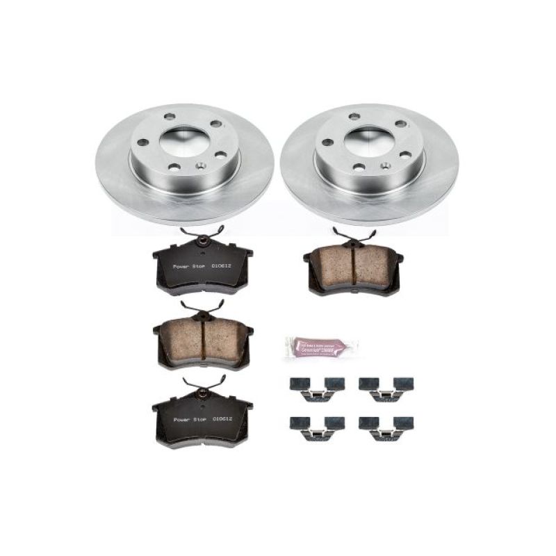 PSB Autospecialty Kit - Power Stop 02-06 Audi A4 Rear Autospecialty Brake Kit