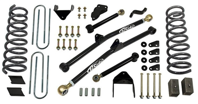 TUF Lift Kits - Tuff Country 03-07 Ram 3500 4X4 4.5in Arm Lift Kt w/Coil Springs (Fits 6/31/07 & Earlier SX8000)