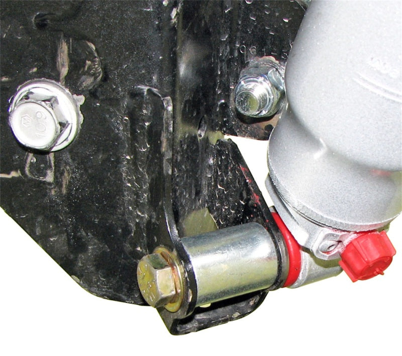 ROK Suspension Components - RockJock JK Shock Mount Relocation Kit Rear Lower w/ Hardware Pair