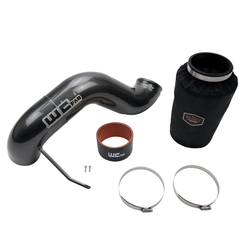 WCF Intake Kit - Wehrli 03-07 Dodge 5.9L Cummins 4in Intake Kit - WCFab Red