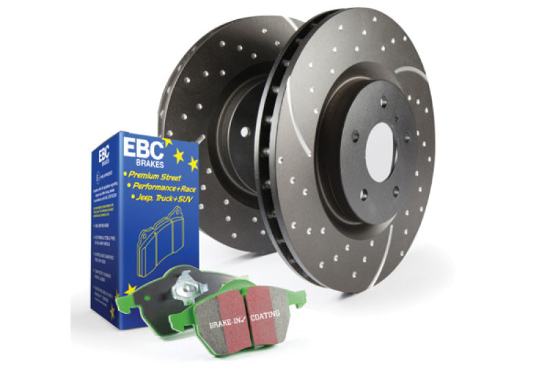 EBC GD Sport Rotor Sets - EBC S10 Brake Pad and Rotor Kit