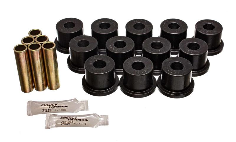 ES Spring/Shackle Bush - Black - Energy Suspension GM Rear Spring & Shackle - Black