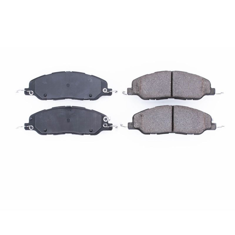 PSB Z16 Evolution Brake Pads - Power Stop 11-14 Ford Mustang Front Z16 Evolution Ceramic Brake Pads