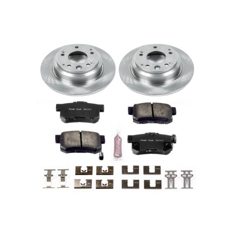 PSB Autospecialty Kit - Power Stop 96-98 Acura RL Rear Autospecialty Brake Kit