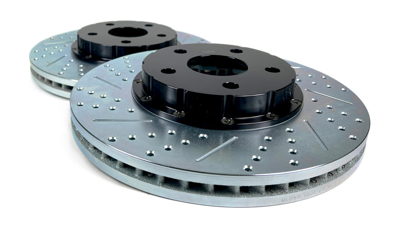 BAE Eradispeed Rotors - Baer Brakes 16-24 Chevrolet Camaro LT Eradispeed+ Front SDZ 2-Piece Performance Brake Rotors