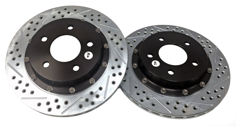 BAE Eradispeed Rotors - Baer Brakes 94-04 Ford Mustang Cobra Eradispeed Rear SDZ 2-Piece Performance Brake Rotors