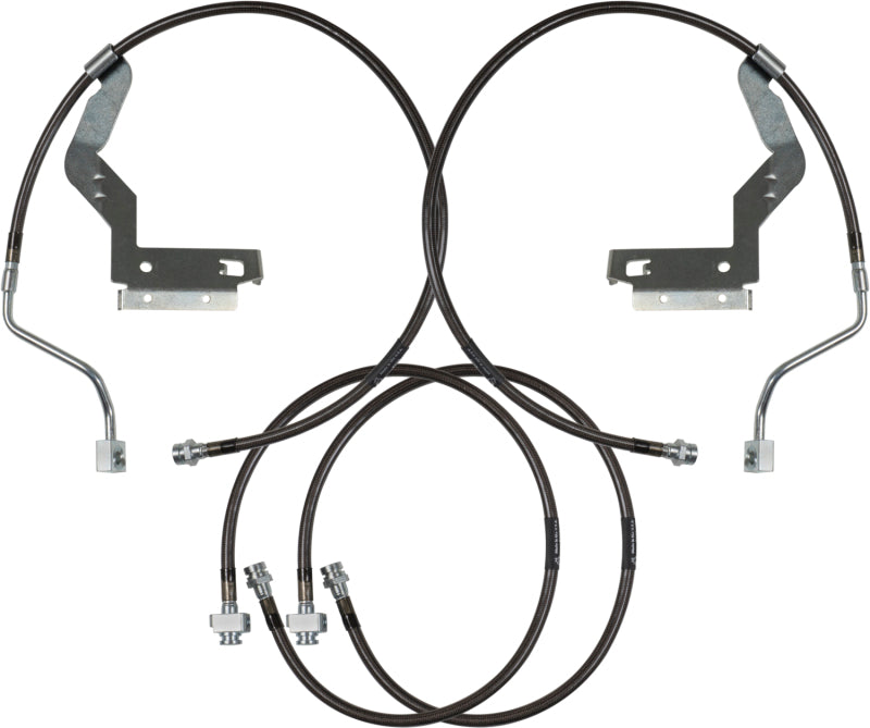 CLI Brake Lines - Carli 2023+ Ford F250/350 4x4 Ss Extended Brake Lines - 5.5in Lift