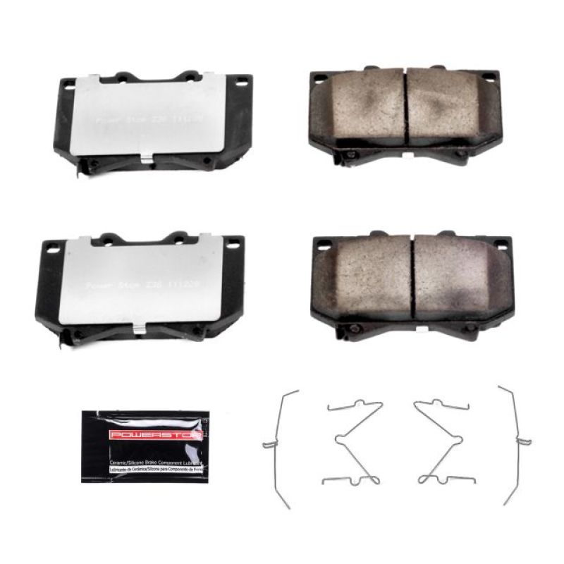 PSB Z36 Truck & Tow Brake Pads - Power Stop 01-03 Toyota Sequoia Front Z36 Truck & Tow Brake Pads w/Hardware