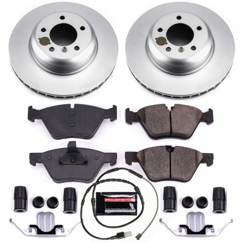 PSB Z23 Evolution Coated Kit - Power Stop 09-16 BMW Z4 Front Z23 Evolution Sport Coated Brake Kit