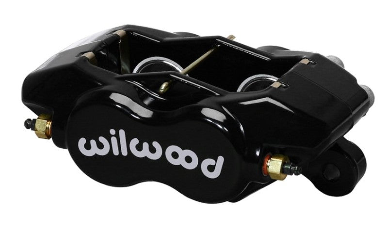 WIL Dynalite Caliper - Wilwood Caliper-Forged Dynalite-Black 1.75in Pistons .81in Disc