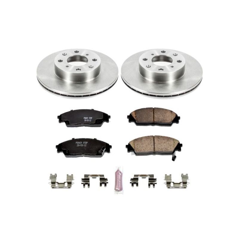 PSB Autospecialty Kit - Power Stop 88-90 Honda Prelude Front Autospecialty Brake Kit
