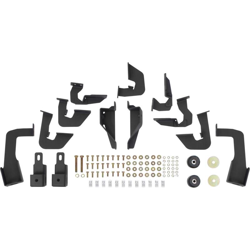 WES Nerf Bars - HDX Drop - Westin 07-18 Chevrolet Silverado 1500 CC 5.5ft Bed HDX Drop W2W Nerf Step Bars - Tex. Blk
