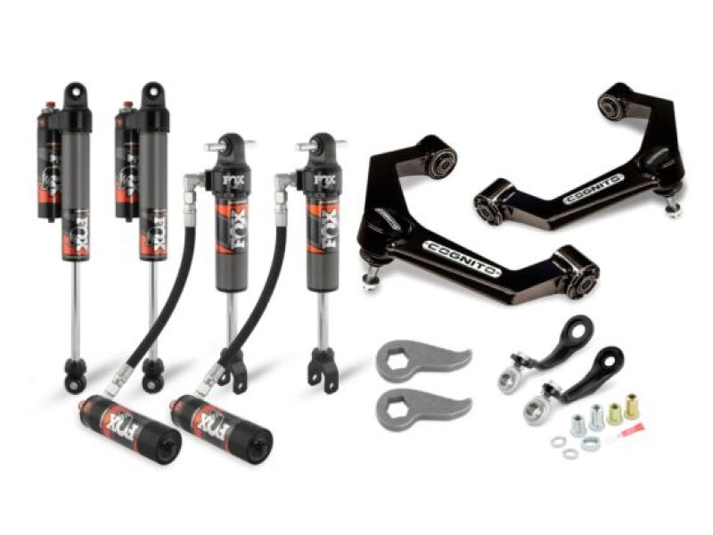 COG Leveling Kit - Elite - Cognito 20-24 Chevy Silv/Sierra 2500/3500HD 2WD/4WD 3in Elite Lvlng Kit w/ Fox 2.5 Elite Perf Series