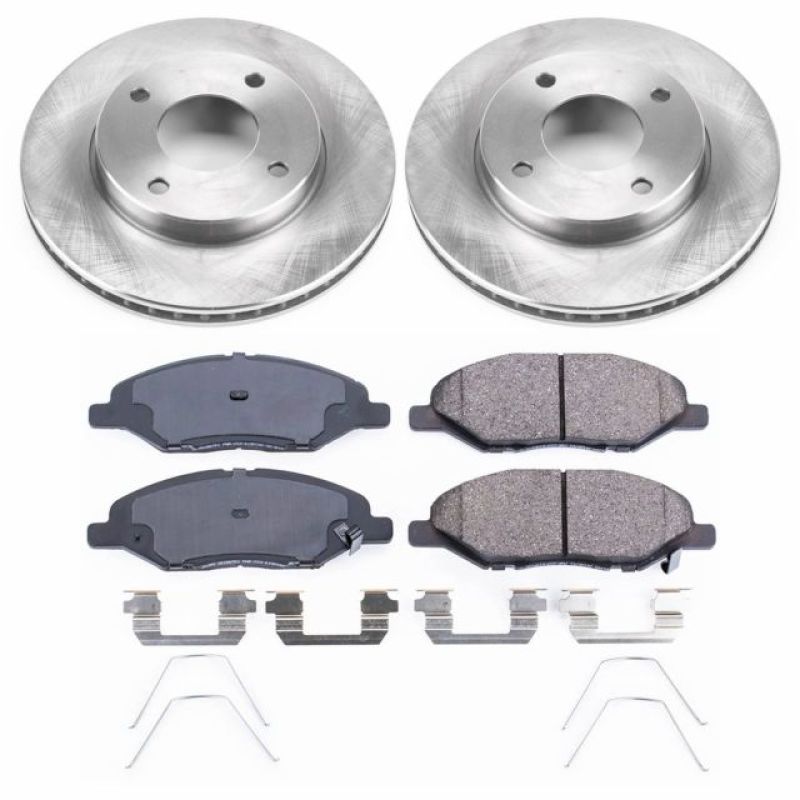 PSB Autospecialty Kit - Power Stop 09-11 Nissan Versa Front Autospecialty Brake Kit