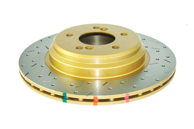 DBA 4000 Slot&Drill Rotors - DBA 01-07 BMW M3 E46 w/325mm rotor Rear Drilled & Slotted 4000 Series Rotor