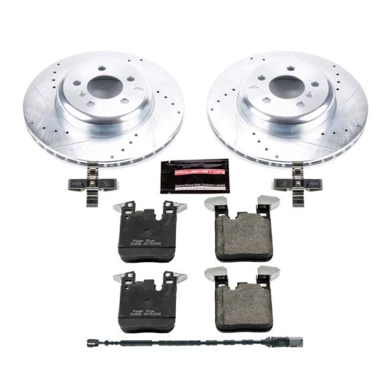PSB Z23 Evolution Kit - Power Stop 16-18 BMW 320i xDrive Rear Z23 Evolution Sport Brake Kit