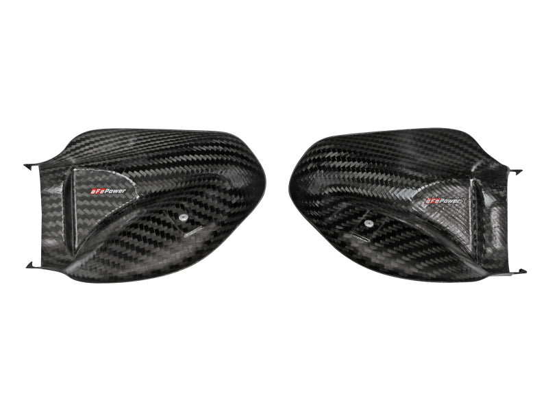 AFE Air Scoops - aFe Momentum Black Series Carbon Fiber Dynamic Air Scoop - BMW M5 (F90) 18-19