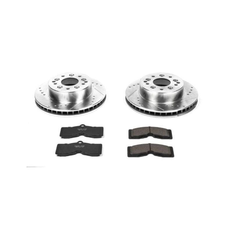 PSB Z23 Evolution Kit - Power Stop 1969 Chevrolet Camaro Front or Rear Z23 Evolution Sport Brake Kit