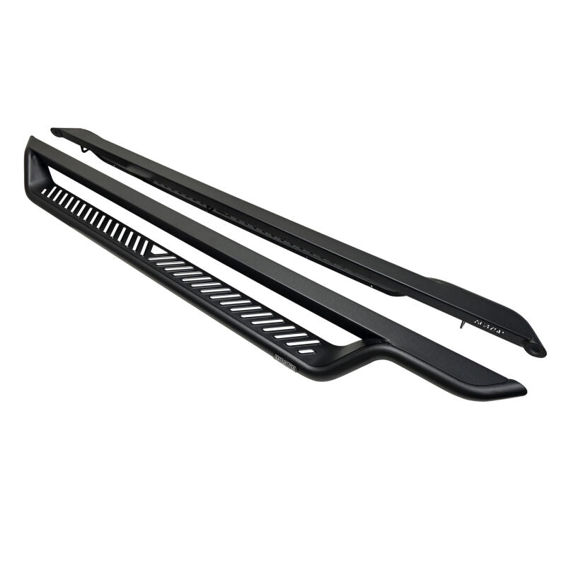 WES Running Boards - Outlaw - Westin 19-25 Ford Ranger SuperCrew Outlaw Drop Running Boards - Tex. Blk