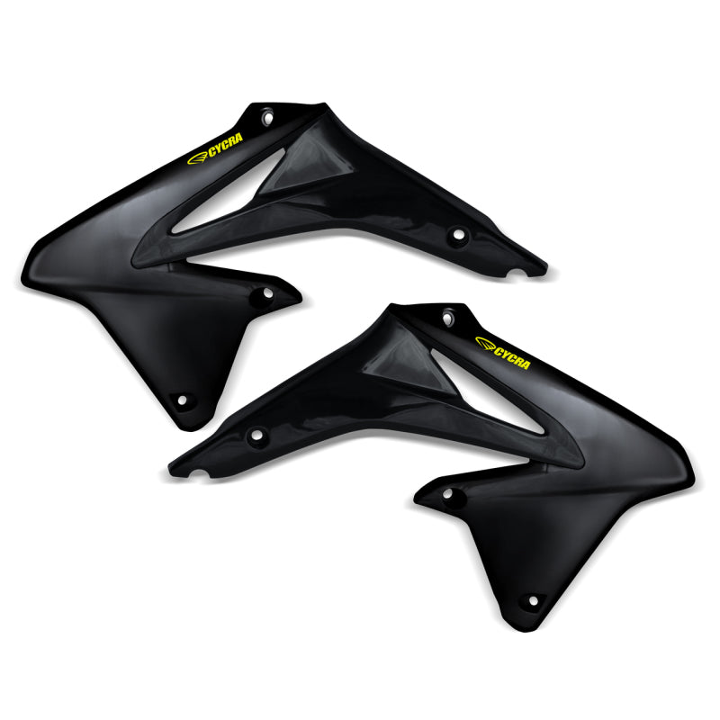 CYC Radiator Shroud - Cycra 10-18 Suzuki RMZ 250-450 Powerflow Radiator Shrouds - Black
