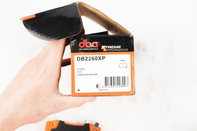 DBA XP650 Brake Pads - DBA 2010 Camaro SS XP650 Rear Brake Pads