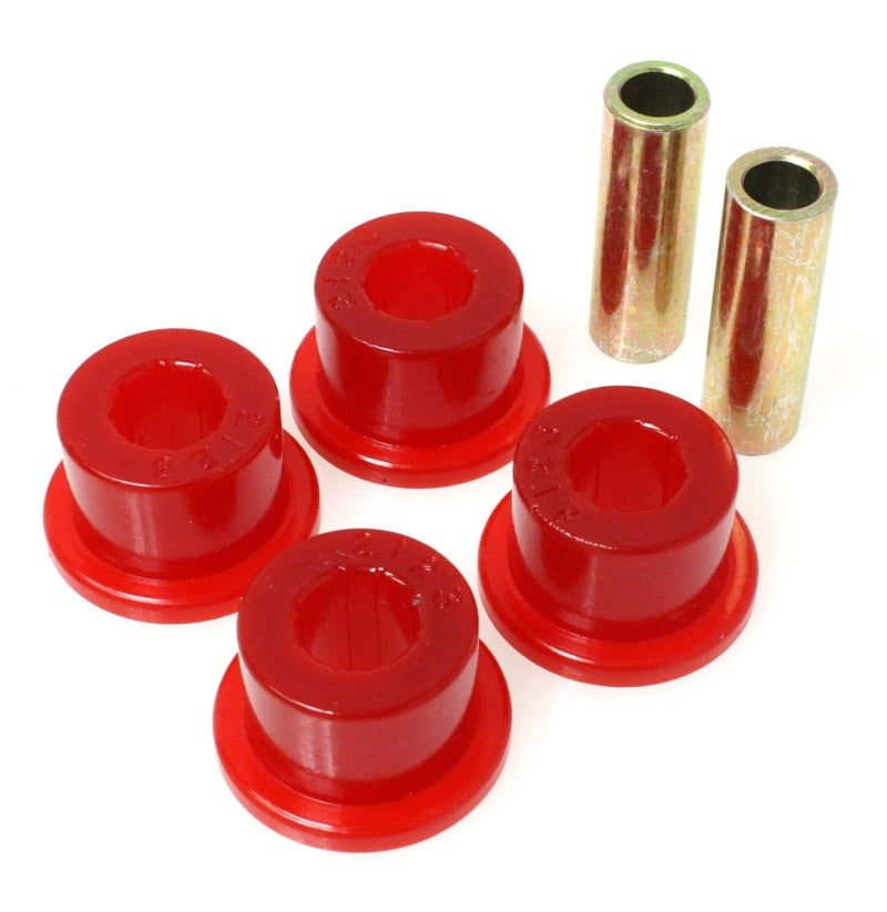ES Univ Link Bushings - Red - Energy Suspension .750 ID x 1.975 OD (Bushing Dims) Red Universal Link - Flange Type Bushings