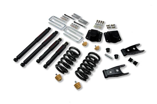 BT Lowering Kit w ND2 Shocks - Belltech LOWERING KIT WITH ND2 SHOCKS