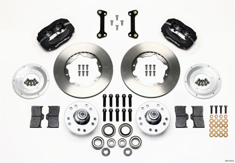 WIL Dynalite Brake Kit - Wilwood Forged Dynalite Front Kit 11.00in 82-92 Camaro//Firebird