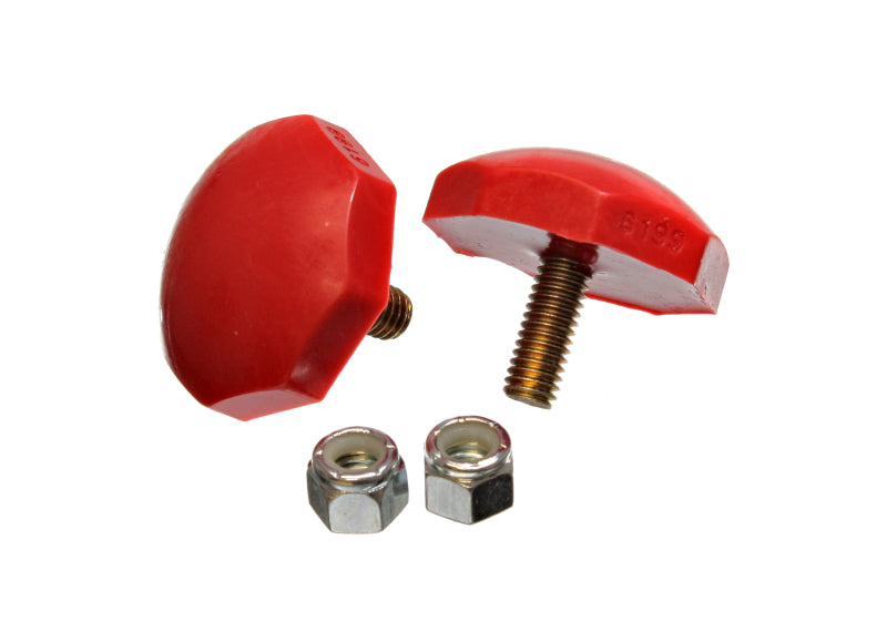 ES Bump Stops - Red - Energy Suspension Octagon Bump Stop Set - Red