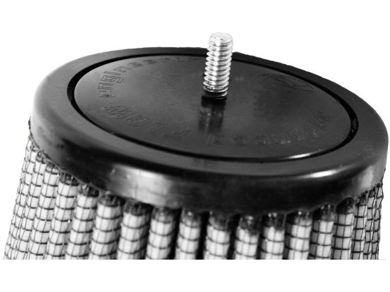 AFE Universal Pro Dry S Filter - aFe MagnumFLOW Air Filters UCO PDS A/F PDS 4F x 6B x 3-1/2T (w/ 1/4-20 Stud) x 12H