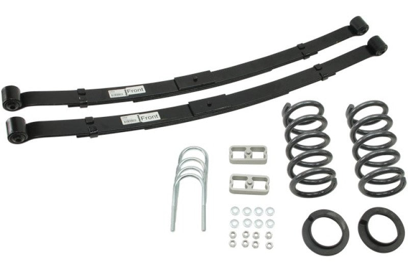 BT Lowering Kit - Belltech 95-97 Chevrolet Blazer/Jimmy 6 cyl. 2in. or 3in. F/4in. R drop W/O Shocks Lowering Kits