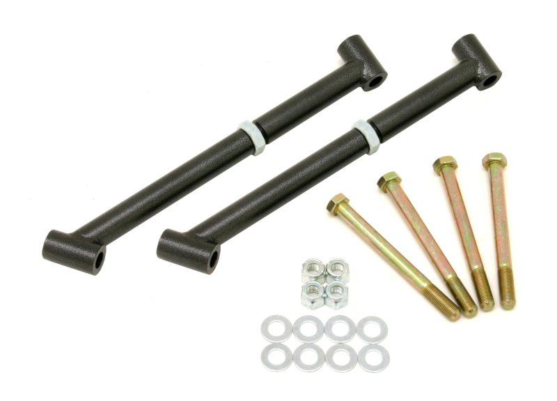BMR Control Arms - BMR 64-67 A-Body Control Arm Reinforcement Braces - Black Hammertone